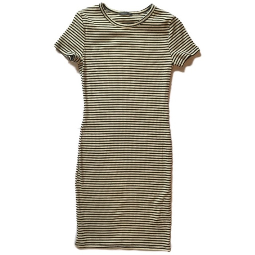 Striped fitted dress